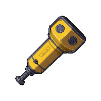 gravity hammer  yellow hazard marked