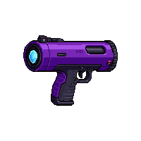 ion blaster gun  purple void energy