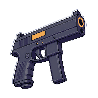 laser pistol beam  factory new pristine