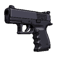 laser pistol beam  matte dark gunmetal