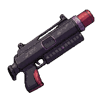 neutron blaster  battle worn scratched