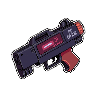 neutron blaster  holographic display