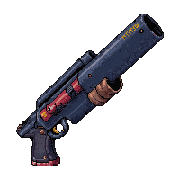 particle beam rifle  battle worn scratched