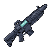 particle beam rifle  crystalline structure