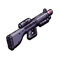 particle beam rifle  holographic display
