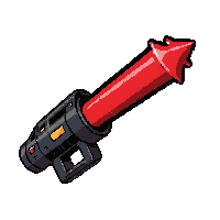 particle beam rifle  pulsing red hot
