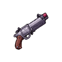 particle beam rifle  white clean medical