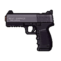 phaser stun gun  battle worn scratched