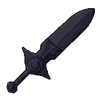 photon sword blade  matte dark gunmetal