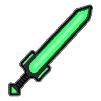 photon sword blade  neon green plasma
