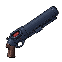 plasma rifle cannon  matte dark gunmetal