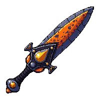 quantum shard blade  battle worn scratched