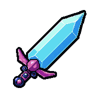 quantum shard blade  crystalline structure