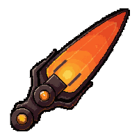 quantum shard blade  orange warning lights