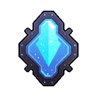 quantum shard blade  translucent energy field
