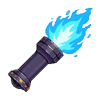sonic pulse cannon  glowing blue energy