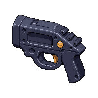sonic pulse cannon  matte dark gunmetal