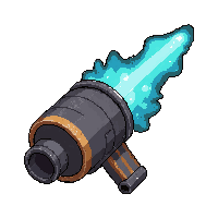 sonic pulse cannon  translucent energy field