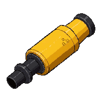 sonic pulse cannon  yellow hazard marked