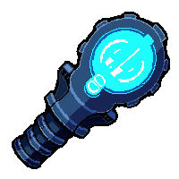 tesla coil gun  glowing blue energy