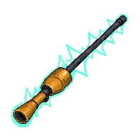 void energy cannon  cyan electric arcs