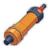 void energy cannon  orange warning lights