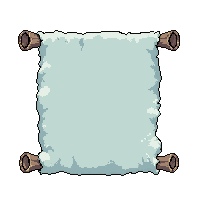 ice frost scroll  torn and aged
