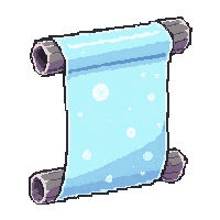 invisibility scroll  frozen ice crystals