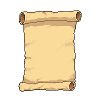 invisibility scroll  rolled parchment tied