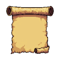 invisibility scroll  torn and aged