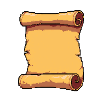 poison gas scroll  burning edges on fire