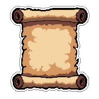 poison gas scroll  glowing magical aura