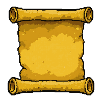 poison gas scroll  golden embossed