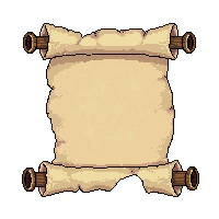 poison gas scroll  unrolled open flat