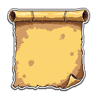 resurrection golden scroll  torn and aged