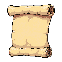 shield defense scroll  torn and aged