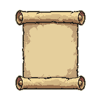 shield defense scroll  unrolled open flat