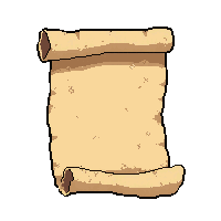 time warp scroll  rolled parchment tied