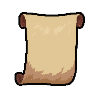 water wave scroll  rolled parchment tied