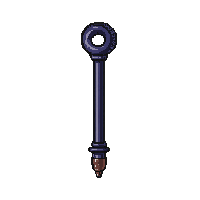 cane walking stick  deep navy blue