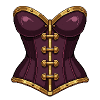corset mechanical  golden brass trim
