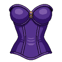 corset mechanical  royal purple satin