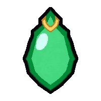 earring clock hand  emerald green velvet