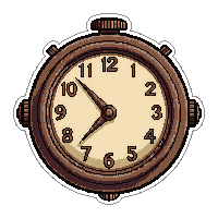 earring clock hand  explorer weathered