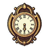 earring clock hand  formal gala style