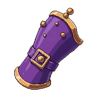 gauntlet steam powered  royal purple satin