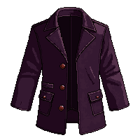 leather duster coat  formal gala style
