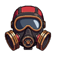 mask respirator brass  pilot windswept