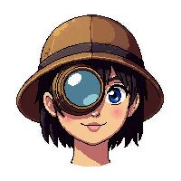 monocle magnifying  explorer weathered