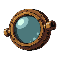 monocle magnifying  mechanic oil stained